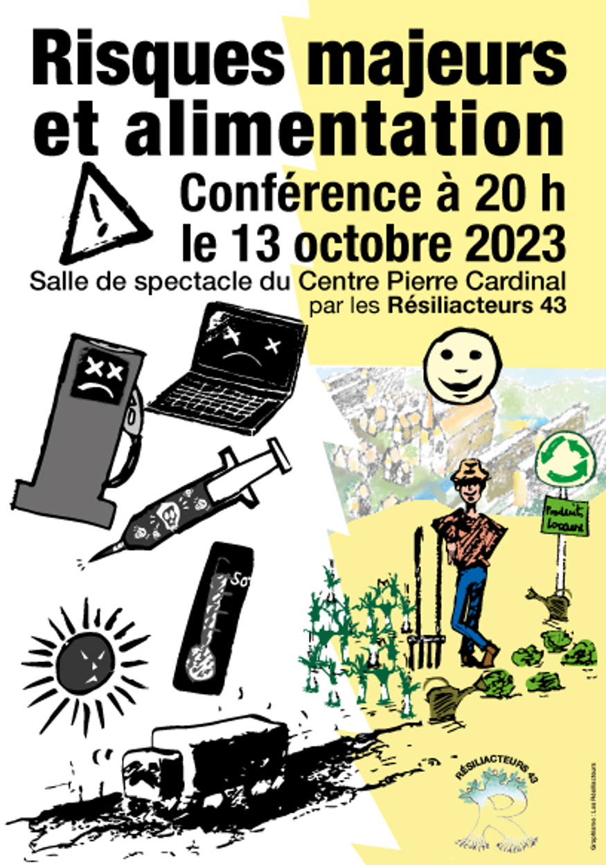 Conférence Risuques majeurs et alimentation